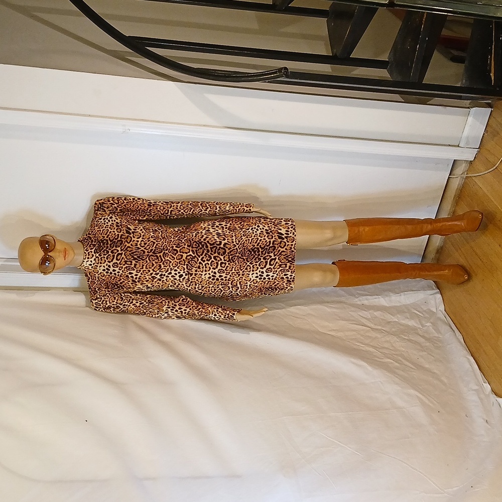 🔥 NWT Generation Love (New York) Leopard Print Valour Print Dress